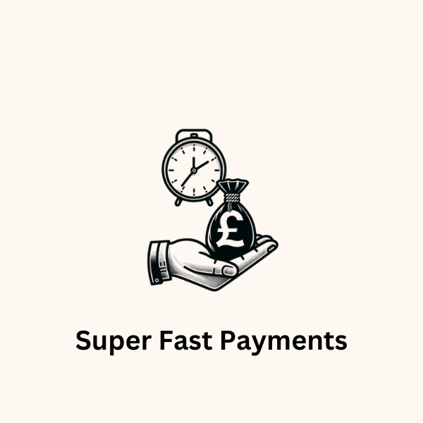 Super fast payments