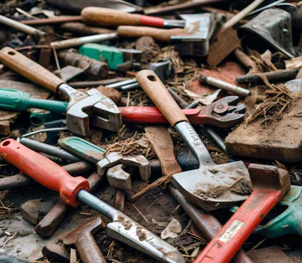 discarded tools