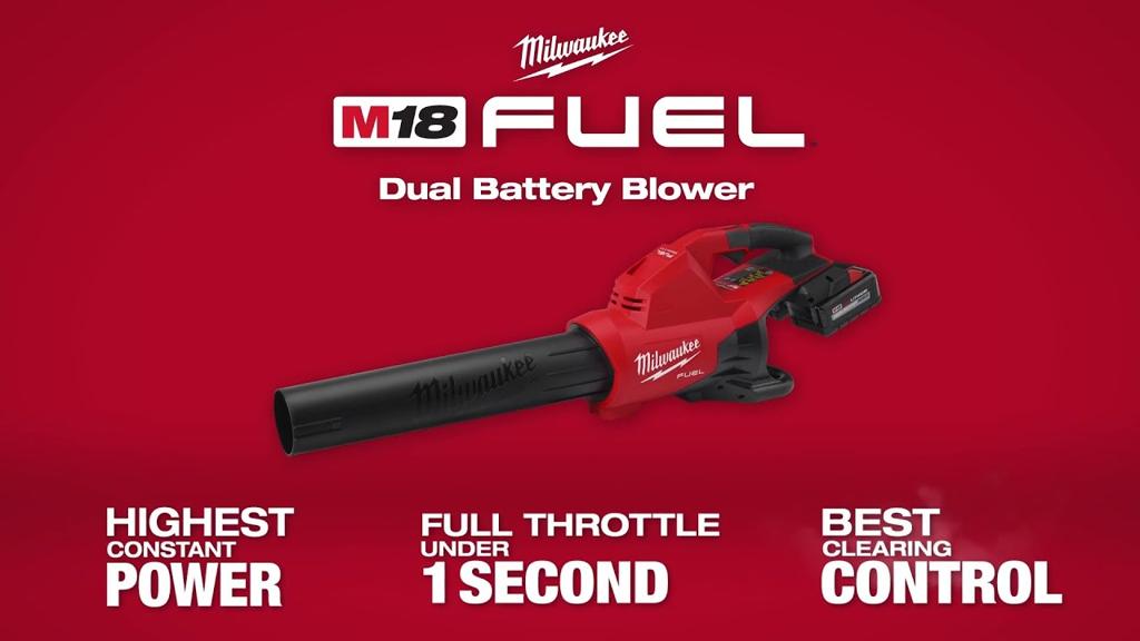 Milwaukee M18 F2BL-0 Dual Battery Blower Review